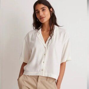 Front Resort Shirt in Lusterweave